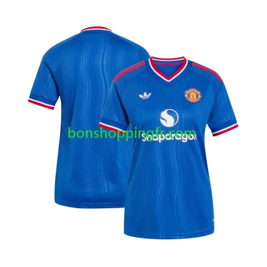 Maillot Extérieur Manchester United 2026-2027 Manches Courtes Femme