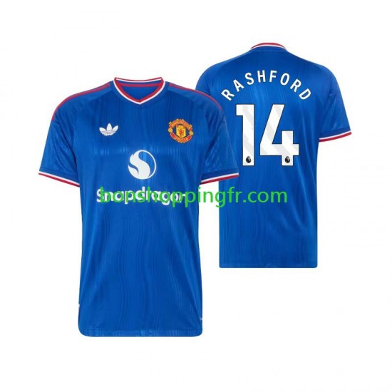 Maillot Extérieur Manchester United Marcus Rashford 14 2026-2027 Manches Courtes Homme