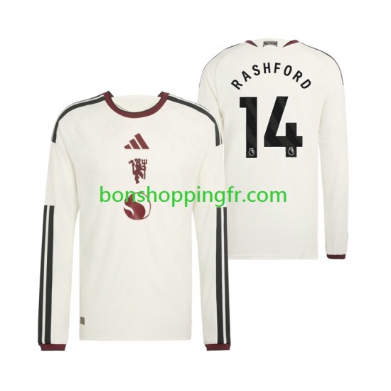 Maillot 3ème Manchester United Marcus Rashford 14 2026-2027 Manches Longues Homme