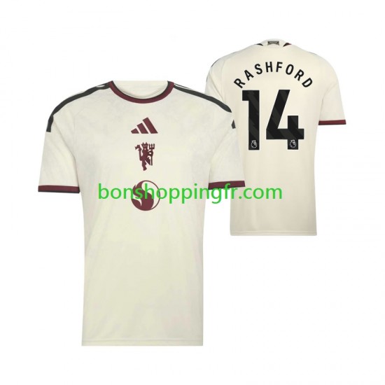 Maillot 3ème Manchester United Marcus Rashford 14 2026-2027 Manches Courtes Homme