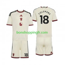 Maillot 3ème Manchester United Youri Tielemans 18 2026-2027 Manches Courtes Jeune Enfant(+shorts)