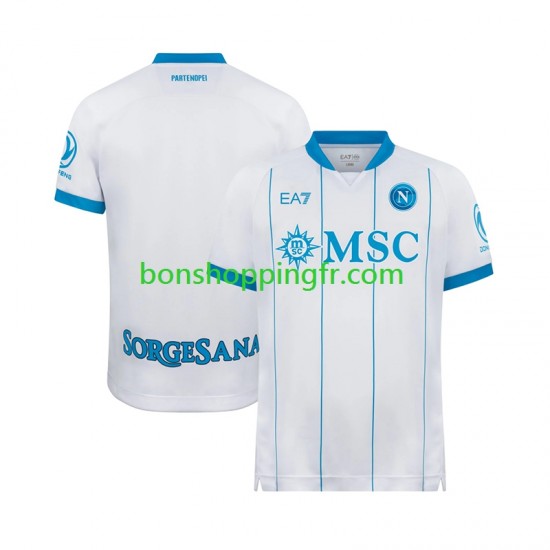 Maillot Extérieur Naples 2026-2027 Manches Courtes Homme