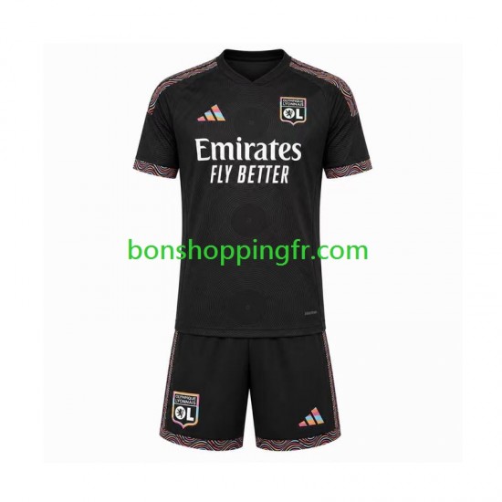 Maillot 3ème Olympique Lyonnais 2026-2027 Manches Courtes Jeune Enfant(+shorts)