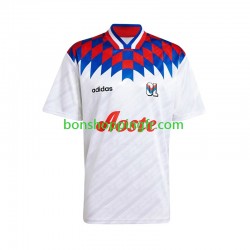 Maillot Rétro Domicile Olympique Lyonnais 1995 1996 Manches Courtes Homme