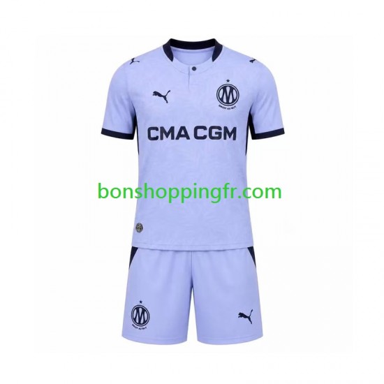 Maillot 3ème Olympique de Marseille 2026-2027 Manches Courtes Jeune Enfant(+shorts)