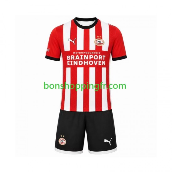 Maillot Domicile PSV Eindhoven 2026-2027 Manches Courtes Jeune Enfant(+shorts)