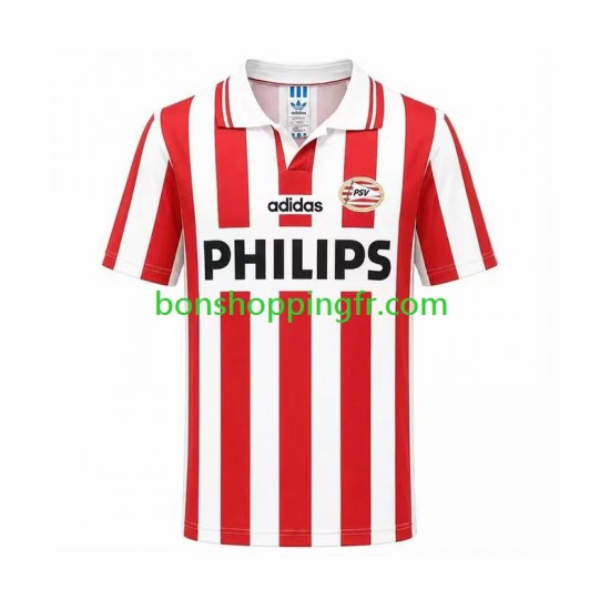 Maillot Rétro Domicile PSV Eindhoven 1994 Manches Courtes Homme