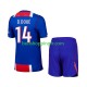 Maillot Domicile Paris Saint-Germain Desire Doue 14 2026-2027 Manches Courtes Jeune Enfant(+shorts)