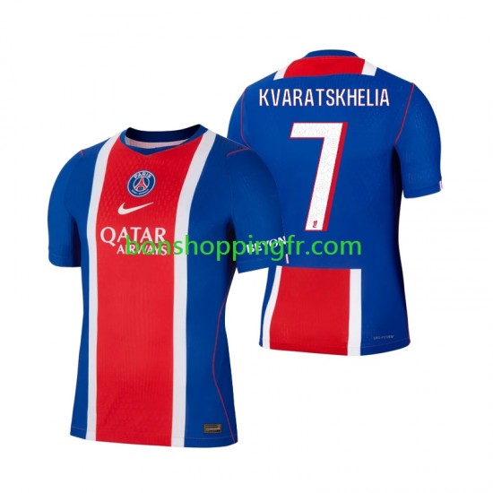 Maillot Domicile Paris Saint-Germain Khvicha Kvaratskhelia 7 2026-2027 Manches Courtes Homme