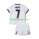 Maillot Extérieur Paris Saint-Germain Kylian Mbappe 7 2026-2027 Manches Courtes Jeune Enfant(+shorts)