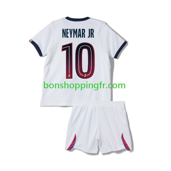 Maillot Extérieur Paris Saint-Germain Neymar JR 10 2026-2027 Manches Courtes Jeune Enfant(+shorts)