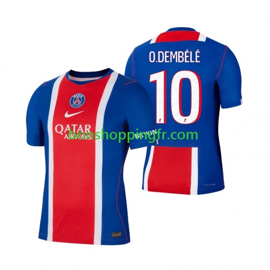 Maillot Domicile Paris Saint-Germain Ousmane Dembele 10 2026-2027 Manches Courtes Homme