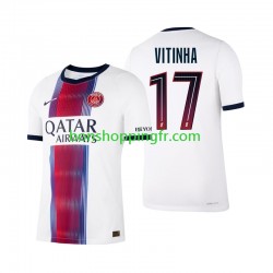 Maillot Extérieur Paris Saint-Germain Vitinha 17 2026-2027 Manches Courtes Homme