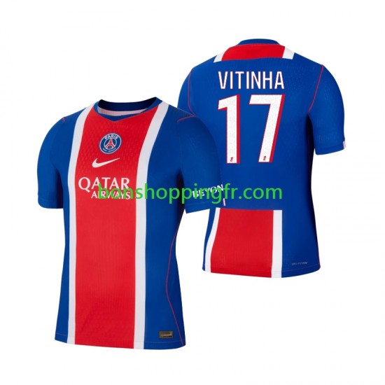 Maillot Domicile Paris Saint-Germain Vitinha 17 2026-2027 Manches Courtes Homme