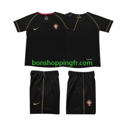 Maillot Rétro Extérieur Portugal 2006 Manches Courtes Jeune Enfant(+shorts)