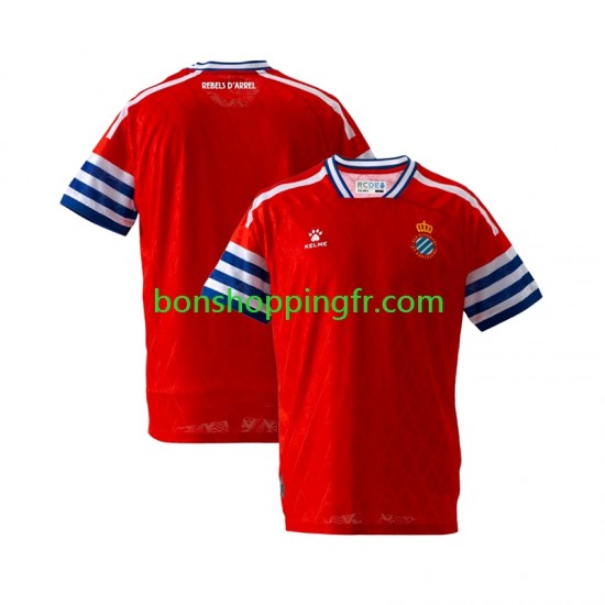 Maillot Extérieur RCD Espanyol 2026-2027 Manches Courtes Homme
