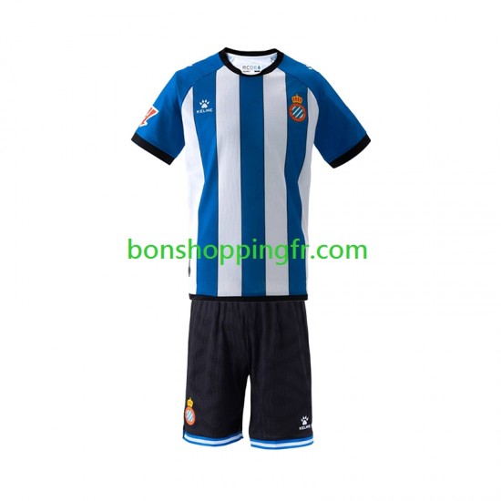 Maillot Domicile RCD Espanyol 2026-2027 Manches Courtes Jeune Enfant(+shorts)