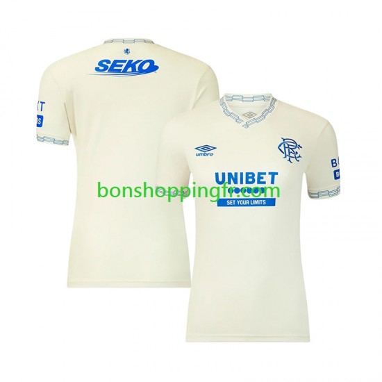 Maillot Extérieur Rangers 2026-2027 Manches Courtes Homme