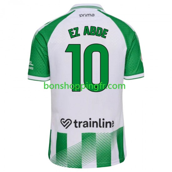 Maillot Domicile Real Betis Abde Ezzalzouli 10 2026-2027 Manches Courtes Homme