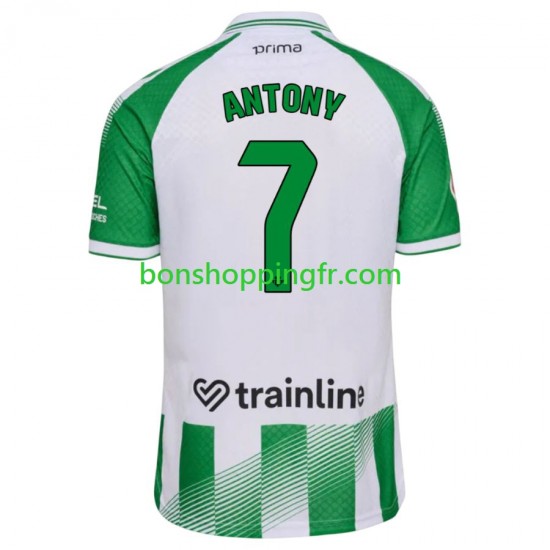 Maillot Domicile Real Betis Antony 7 2026-2027 Manches Courtes Homme