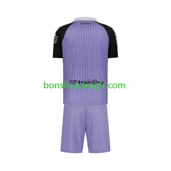 Maillot Rétro Domicile Real Betis Gardien 2025-2026 Manches Courtes Jeune Enfant(+shorts)