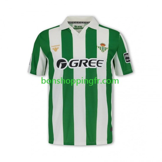 Maillot Rétro Domicile Real Betis 2025-2026 Manches Courtes Homme