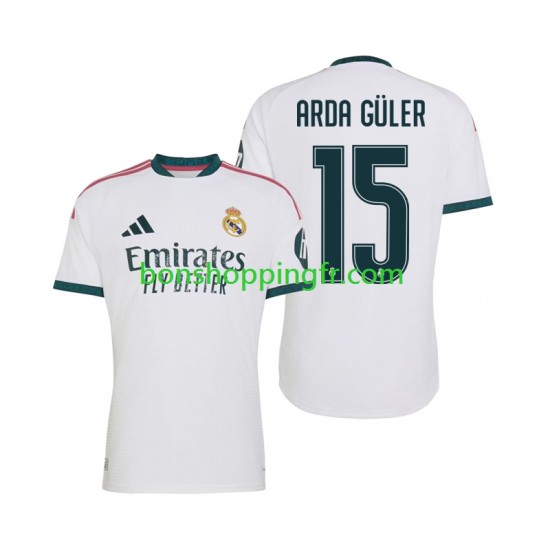 Maillot Domicile Real Madrid Arda Guler 15 2026-2027 Manches Courtes Homme