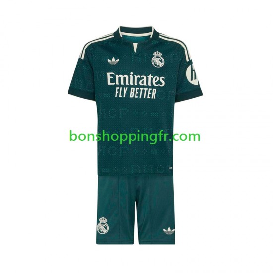 Maillot Extérieur Real Madrid 2026-2027 Manches Courtes Jeune Enfant(+shorts)
