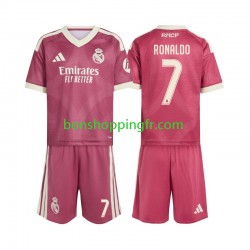 Maillot 3ème Real Madrid Cristiano Ronaldo 7 2026-2027 Manches Courtes Jeune Enfant(+shorts)