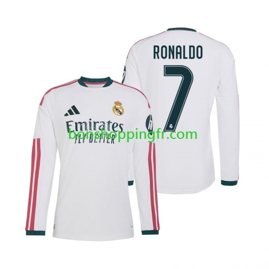 Maillot Domicile Real Madrid Cristiano Ronaldo 7 2026-2027 Manches Longues Homme