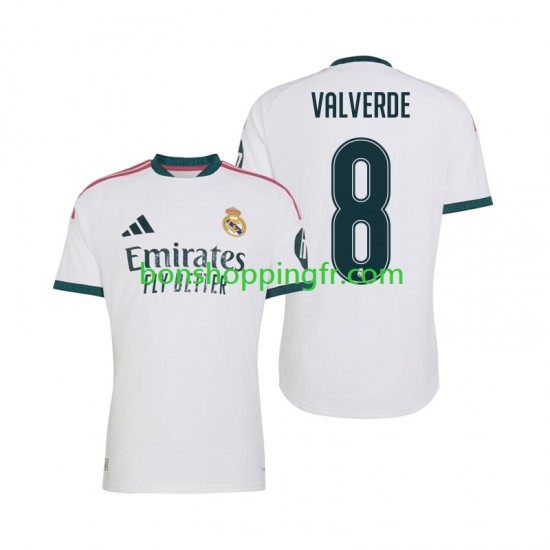 Maillot Domicile Real Madrid Federico Valverde 8 2026-2027 Manches Courtes Homme