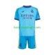 Maillot Extérieur Real Madrid Gardien 2026-2027 Manches Courtes Jeune Enfant(+shorts)