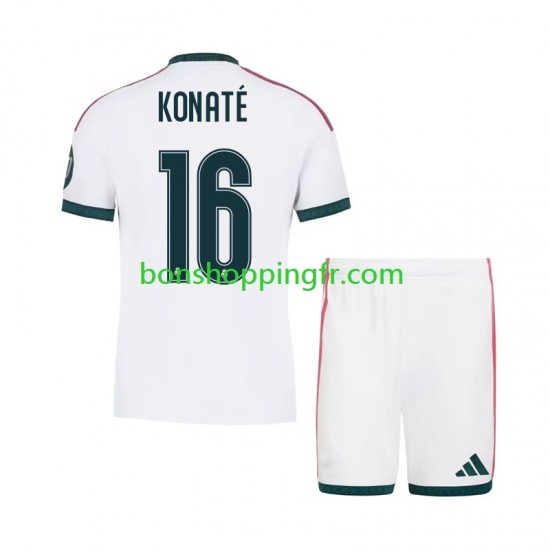 Maillot Domicile Real Madrid Ibrahima Konate 16 2026-2027 Manches Courtes Jeune Enfant(+shorts)