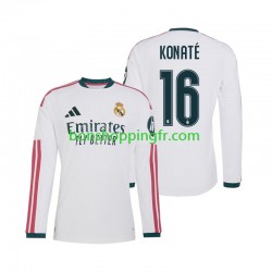 Maillot Domicile Real Madrid Ibrahima Konate 16 2026-2027 Manches Longues Homme