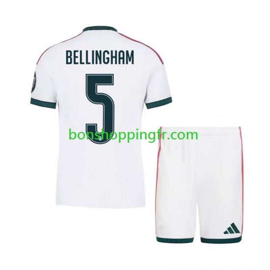 Maillot Domicile Real Madrid Jude Bellingham 5 2026-2027 Manches Courtes Jeune Enfant(+shorts)