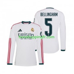 Maillot Domicile Real Madrid Jude Bellingham 5 2026-2027 Manches Longues Homme