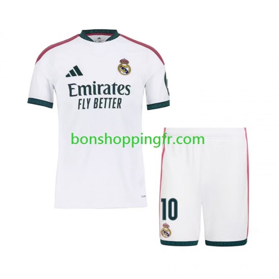 Maillot Domicile Real Madrid Kylian Mbappe 10 2026-2027 Manches Courtes Jeune Enfant(+shorts)