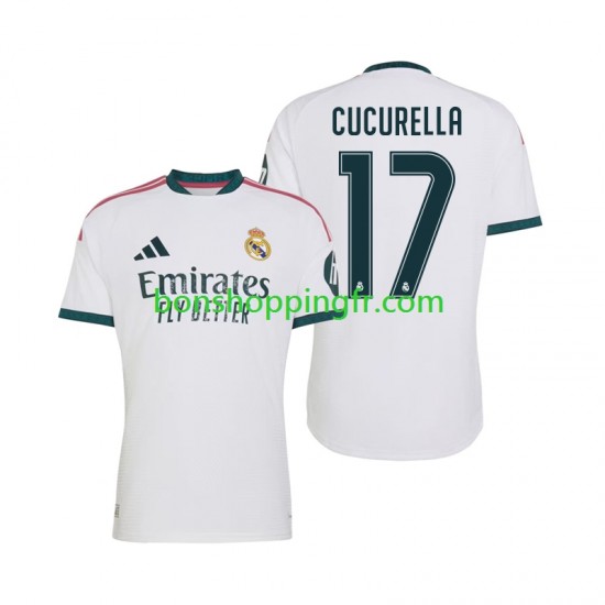Maillot Domicile Real Madrid Marc Cucurella 17 2026-2027 Manches Courtes Homme