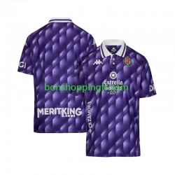 Maillot Rétro Domicile Real Valladolid 2025-2026 Manches Courtes Homme