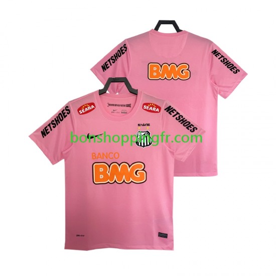 Maillot Rétro 4ème Santos FC 2012 2013 Manches Courtes Homme