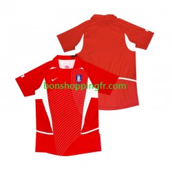 Maillot Rétro Domicile Corée du Sud 2002 Manches Courtes Homme