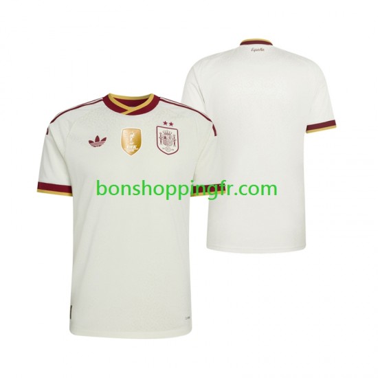 Maillot Extérieur Espagne 2-star 2026-2027 Manches Courtes Homme