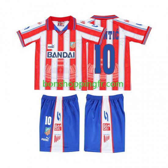 Maillot Rétro Domicile Sporting CP PANTIC 10 1996 1997 Manches Courtes Jeune Enfant(+shorts)