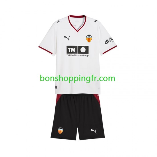Maillot Domicile Valence CF 2026-2027 Manches Courtes Jeune Enfant(+shorts)