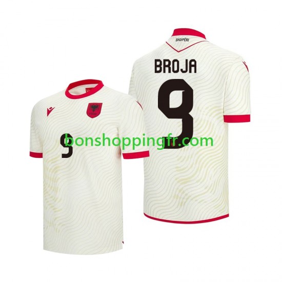 Maillot Extérieur Albanie Armando Broja 9 World Cup 2026 Manches Courtes Homme