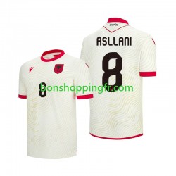 Maillot Extérieur Albanie Kristjan Asllani 8 World Cup 2026 Manches Courtes Homme