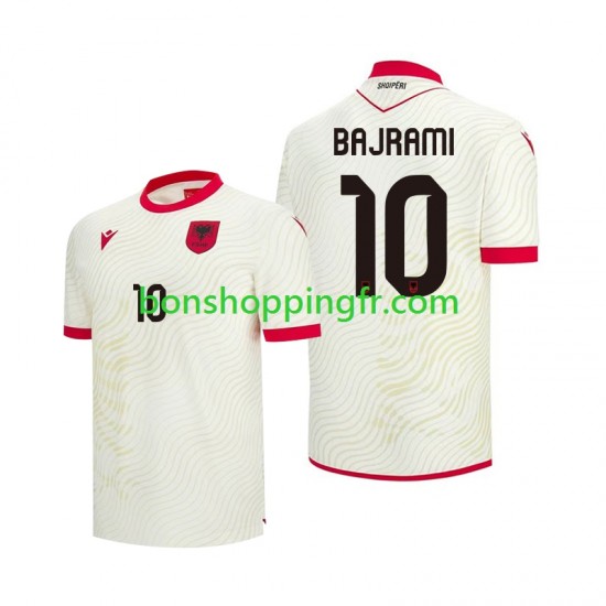 Maillot Extérieur Albanie Nedim Bajrami 10 World Cup 2026 Manches Courtes Homme