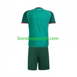 Maillot Extérieur Algérie 2026 Manches Courtes Jeune Enfant(+shorts)