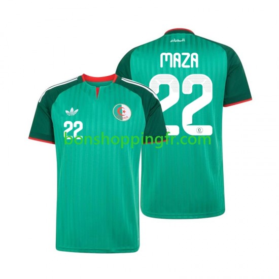 Maillot Extérieur Algérie Ibrahim Maza 22 2026 Manches Courtes Homme