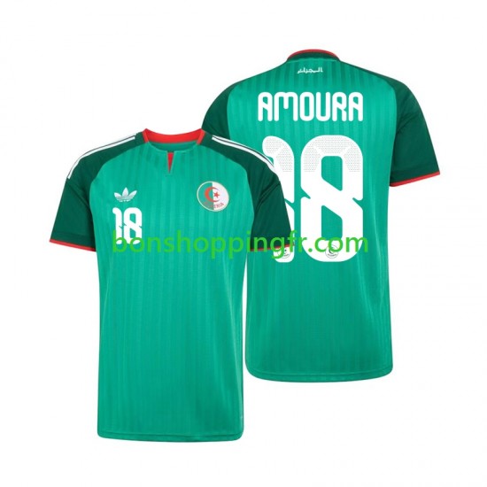 Maillot Extérieur Algérie Mohamed Amoura 18 2026 Manches Courtes Homme